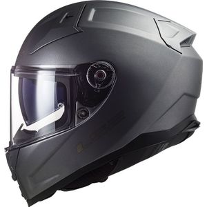 LS2 FF811 Vector II Solid, integraalhelm, Mat-Grijs, S