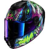 Shark Spartan RS Shaytan, integraalhelm, Zwart/Blauw/Groen/Lila, M