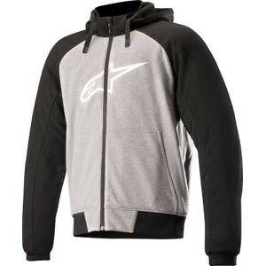 Alpinestars Chrome Sport, zip hoodie, grijs/zwart, M