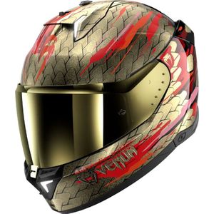 Shark Skwal i3 Venum, integraalhelm, Goud/Rood/Zwart, XL