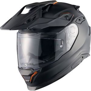 Nexx Y.Travl Plain, avonturenhelm, Mat-Zwart, XXL