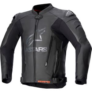 Alpinestars GP Plus V4, leren jas, zwart/zwart, 54