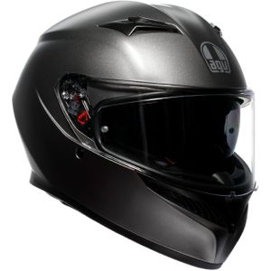 AGV K3, integraalhelm, Mat-Donkergrijs, S