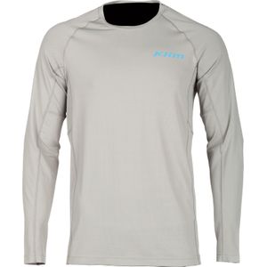 Klim Aggressor -1.0, functioneel shirt longsleeve, lichtgrijs, S