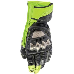 Dainese Full Metal 7, handschoenen, Zwart/Neon-Geel, XS