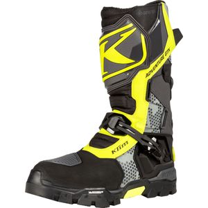 Klim Adventure GTX, laarzen Gore-Tex, Donkergrijs/Neon-Geel, 13