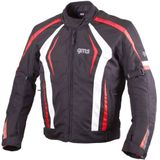 GMS-Moto Pace, textieljas, Zwart/Rood/Wit, L