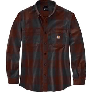 Carhartt Flannel-Plaid, shirt, Rood/Zwart (R25), L