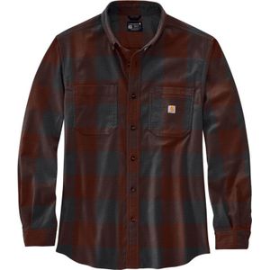Carhartt Flannel-Plaid, shirt, Rood/Zwart (R25), M