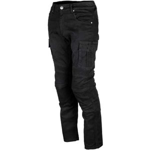 GMS-Moto Lizard, cargo broek, zwart, 32/34