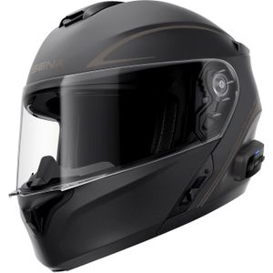 Sena Outrush R, opklapbare helm, Mat-Zwart, XXL