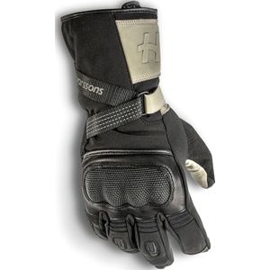 Halvarssons Tihola, handschoenen waterdicht unisex, zwart/grijs, 12
