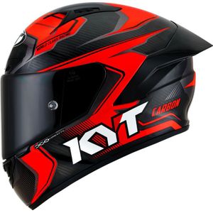 KYT NZ-Race Competition Carbon, integraalhelm, rood/zwart, XS