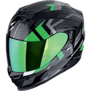 Scorpion EXO-520 Evo Air Sensus, integraalhelm, zwart/groen/grijs, XL