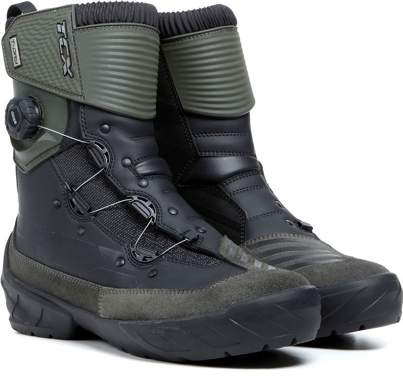 TCX Infinity 3, korte laarzen waterdicht, Zwart/Donkergroen, 39 EU