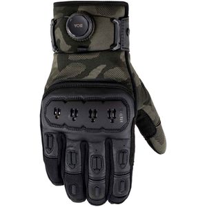 Knox Orsa Textile OR4, handschoenen, zwart/olijf, S