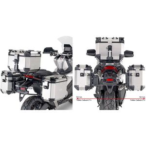 Givi One-Fit PLO_ _ _CAM, zijframes Monokey-nokkenzijde