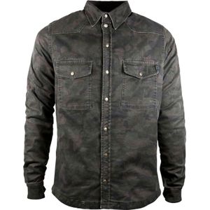 John Doe Motoshirt, shirt/textiel jasje, camouflage, XS