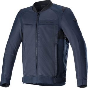 Alpinestars Luc V2 Air, textieljas, donkerblauw/zwart, XXL
