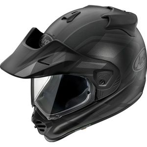Arai Tour-X5 Discovery, Enduro helm, Mat Zwart/Grijs, L