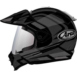 Arai Tour-X5 Discovery, Enduro helm, Mat Zwart/Grijs, L