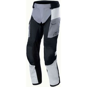 Alpinestars Andes Air, stoffen broek Drystar, lichtgrijs/donkergrijs/zwart, XL