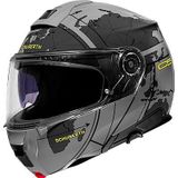 Schuberth C5 Globe, opklapbare helm, Lichtgrijs/Donkergrijs, XL (60/61)