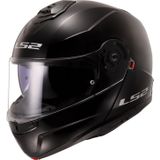 LS2 FF908 Strobe II Solid, opklapbare helm, zwart, M
