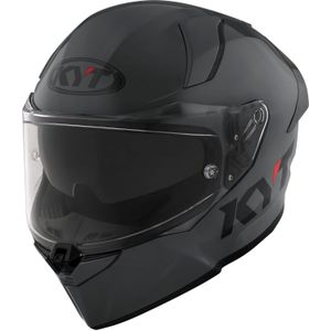 KYT R2R Plain, integraalhelm, grijs, L