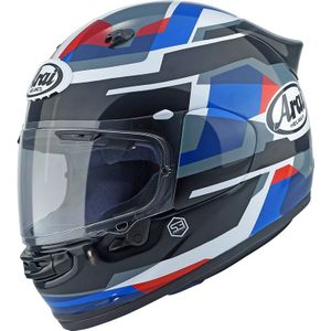 Arai Quantic Abstract, integraalhelm, Zwart/Wit/Blauw/Rood, XS