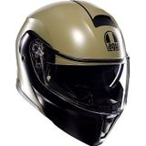AGV Streetmodular Mono, opklapbare helm, Mat-Olijf/Zwart, XL