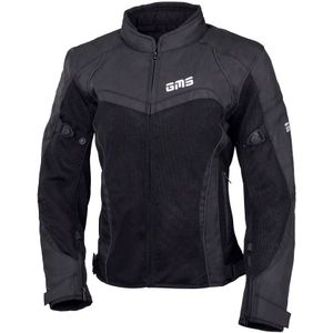 GMS-Moto Tara, textieljas vrouwen, zwart, 5XL