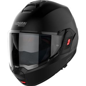 Nolan N120-1 Classic N-Com, modulaire helm, Mat-Zwart, XL