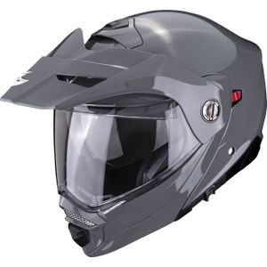 Scorpion ADX-2 Solid, opklapbare helm, grijs, L