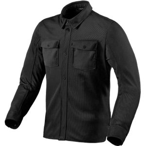 Revit Tracer Air 2, overhemd/jasje van textiel, zwart, L