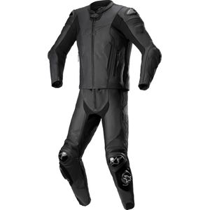 Alpinestars Missile V2, lederen pak 2st., zwart/zwart, 56