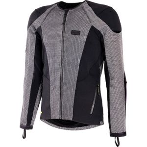 Knox Urbane Pro MK3, protector jas, zwart/grijs, L