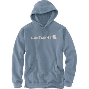 Carhartt Signature Logo Sweatshirt 100074 Thundercloud Heather
