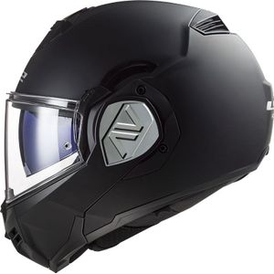 LS2 FF906 Advant Solid, modulaire helm, Mat-Zwart, M