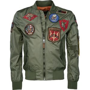 Top Gun Beast, stoffen jas, donkergroen, XL