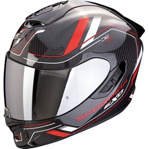 Scorpion EXO-1400 Evo Air II Carbon Mirage, integraalhelm, Zwart/Rood/Wit, S