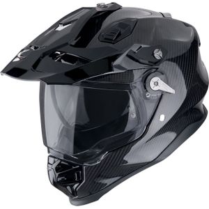 Scorpion Scorpion ADF-9000 Carbon Air Solid, avonturenhelm, zwart, XXL