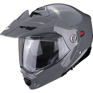 Scorpion ADX-2 Solid, opklapbare helm, grijs, XS