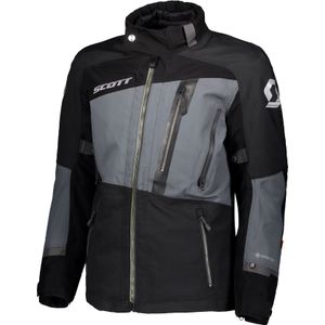 Scott Priority GTX, textieljas Gore-Tex, Zwart/Grijs, Lang XL