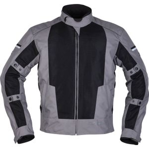 Modeka Veo Air, textieljas, zwart/grijs, XL