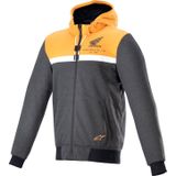 Alpinestars Chrome Street Honda, textieljas, grijs/zwart/oranje, L