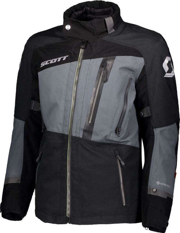 Scott Priority GTX, textieljas Gore-Tex, zwart/grijs, XL