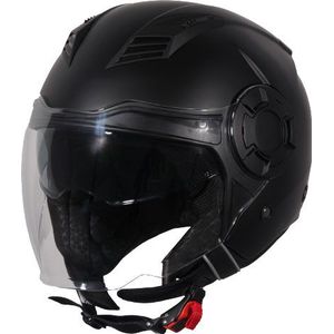 Vito Isola Solid, jethelm, Mat-Zwart, XL
