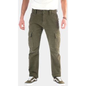 Riding Culture Cargo, stoffen broek, Olijf, W36/L32