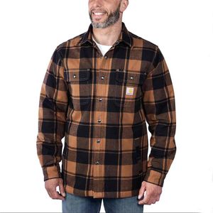 Carhartt Flannel Sherpa-Lined Shirt Jac 105939